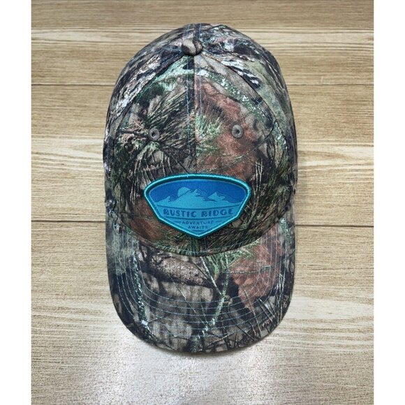 Rustic Ridge Mountains Camo Women Mossey Oak Cap Adjustable Trucker Hat Outdoor - Picture 1 of 11